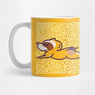 Cute Racoon Animal Yoga #3 Doodle Edition Mug